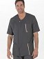 Chaqueta hombre m/c gris tapeta melocotón